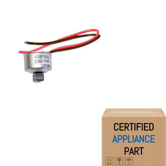 A1 Refrigerator Defrost Thermostat for Kenmore 4387503 L62 WP4387503.
