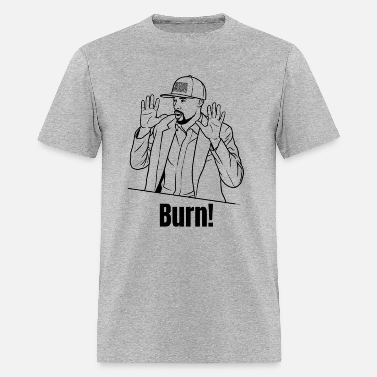 Funny Marshawn Camese - "Burn" T-Shirt vs Louisiana Senator v1